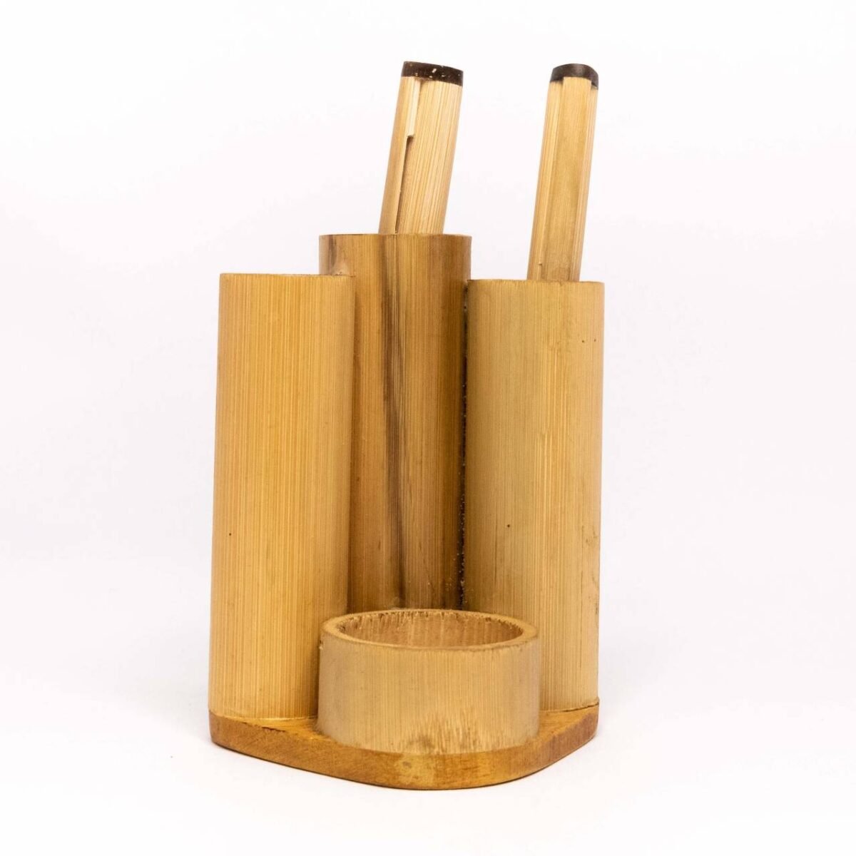 Bamboo Multiple Pen Holder - Image 4