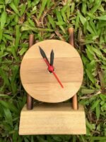 Bamboo Table Clock - Image 2