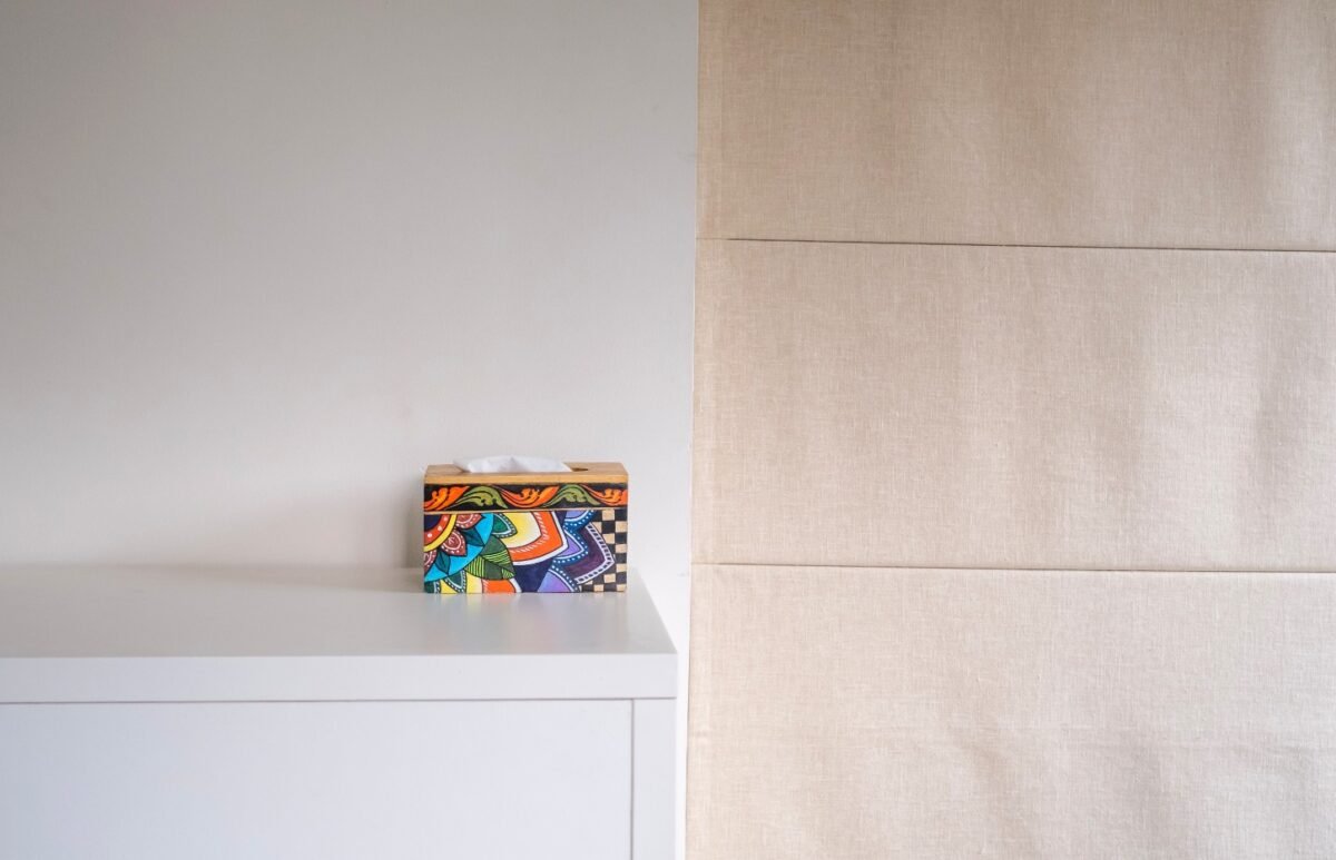 Crafted Bamboo Tissue Box - Image 3