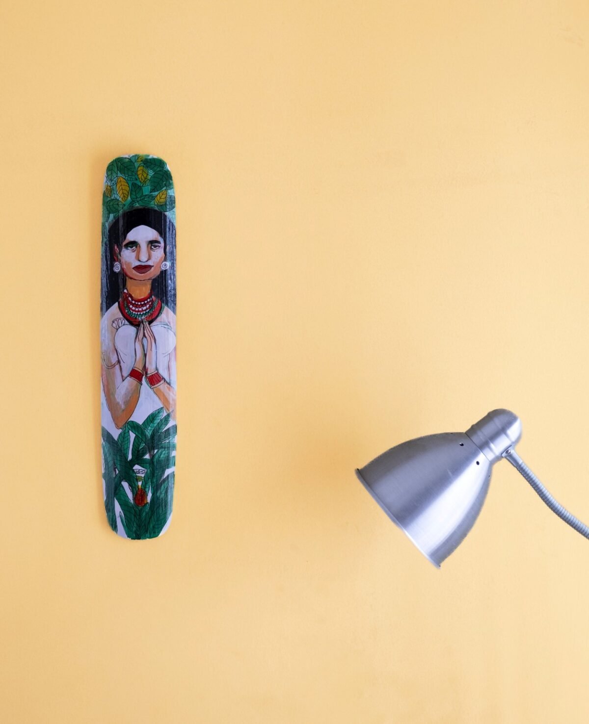 Trob Wall Hanging Bamboo Mural Painting (4 Painting's) - Image 3