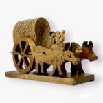 Bamboo Cattle Figurine