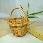 Nature's Harvest Bamboo Basket