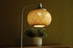 Oval Bamboo light