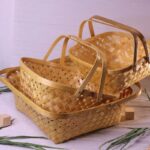 Bamboo Cane Basket